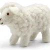 Filz-Schaf stehend weiß