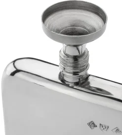 Flachmann-Trichter Zinn