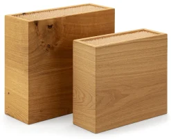 Flexibler Messerblock Eiche