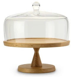 Flexibler Tortenständer Eichenholz