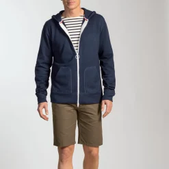 Frottee-Kapuzenjacke Herren