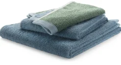 Frottierhandtuch zweifarbig