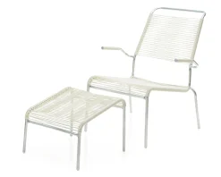 Fußhocker Säntis, feuerverzinkt