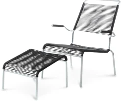 Fußhocker Säntis, feuerverzinkt