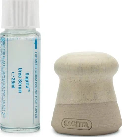 Fußpflege-Set Hautschrubbel und Urea-Serum