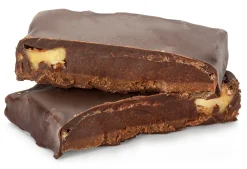 Ganache-Schokolade Walnuss-Karamell-Birne