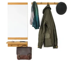 Garderobenspiegel Eichenholz