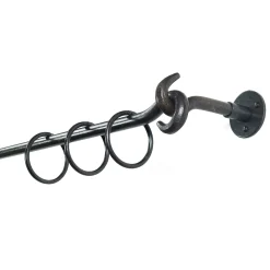 Gardinenringe Stahl geschmiedet