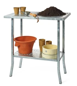 Gartenarbeitstisch Stahl verzinkt