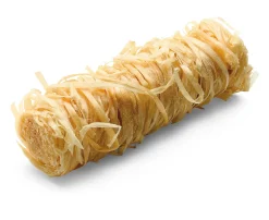 Geharzte Holzwolle in Rollen