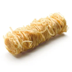 Geharzte Holzwolle in Rollen