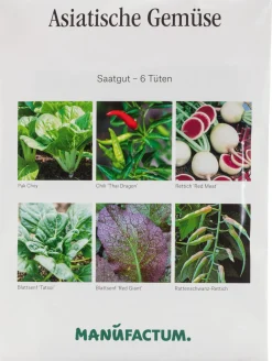 Gemüsesamen Asiatische Gemüse