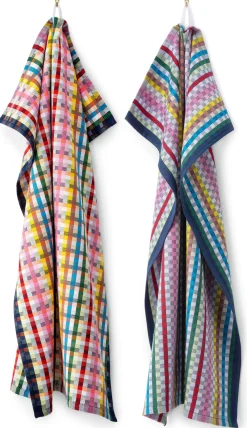 Geschirrtuch bunt kariert