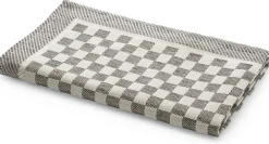 Geschirrtuch Halbleinen Karo