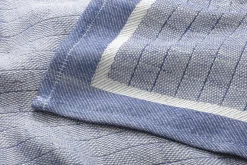 Geschirrtuch Halbleinen Streifen