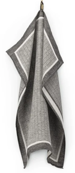 Geschirrtuch Halbleinen Streifen