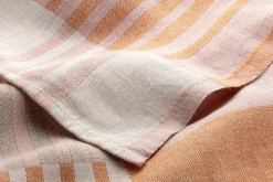 Geschirrtuch Leinen gestreift