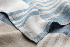 Geschirrtuch Leinen gestreift