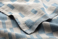 Geschirrtuch Leinen gewürfelt