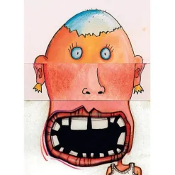 Gesichter-Legespiel Auge, Nase, Mund