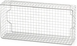 Gitterkorb zu Regalsystem Inox