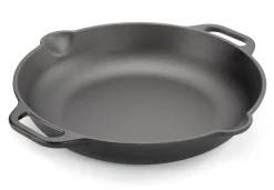 Große Gusseisenpfanne mit Griffen