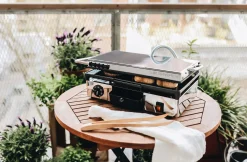 Großer Kontaktgrill quadratisch