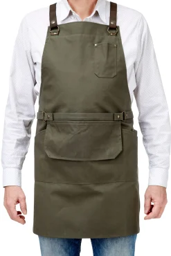 Gärtnerschürze gewachste Baumwolle