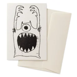 Grußkarte Buchdruck