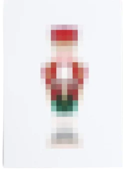 Grußkarten-Set Pixel