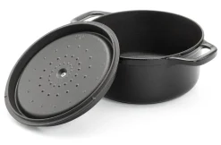 Gusseisen-Bräter emailliert rund