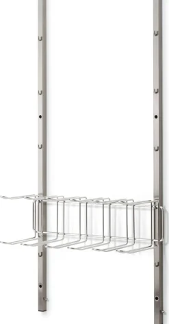 Hakenleiste zu Regalsystem Inox