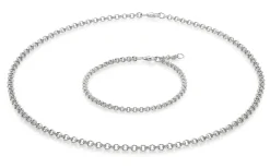 Halskette Zwillingsanker