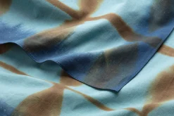 Halstuch N° 766 Aquarell, Petrol-Blau