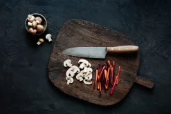 Herder Kochmesser K5 HRC 60 blaugepließtet