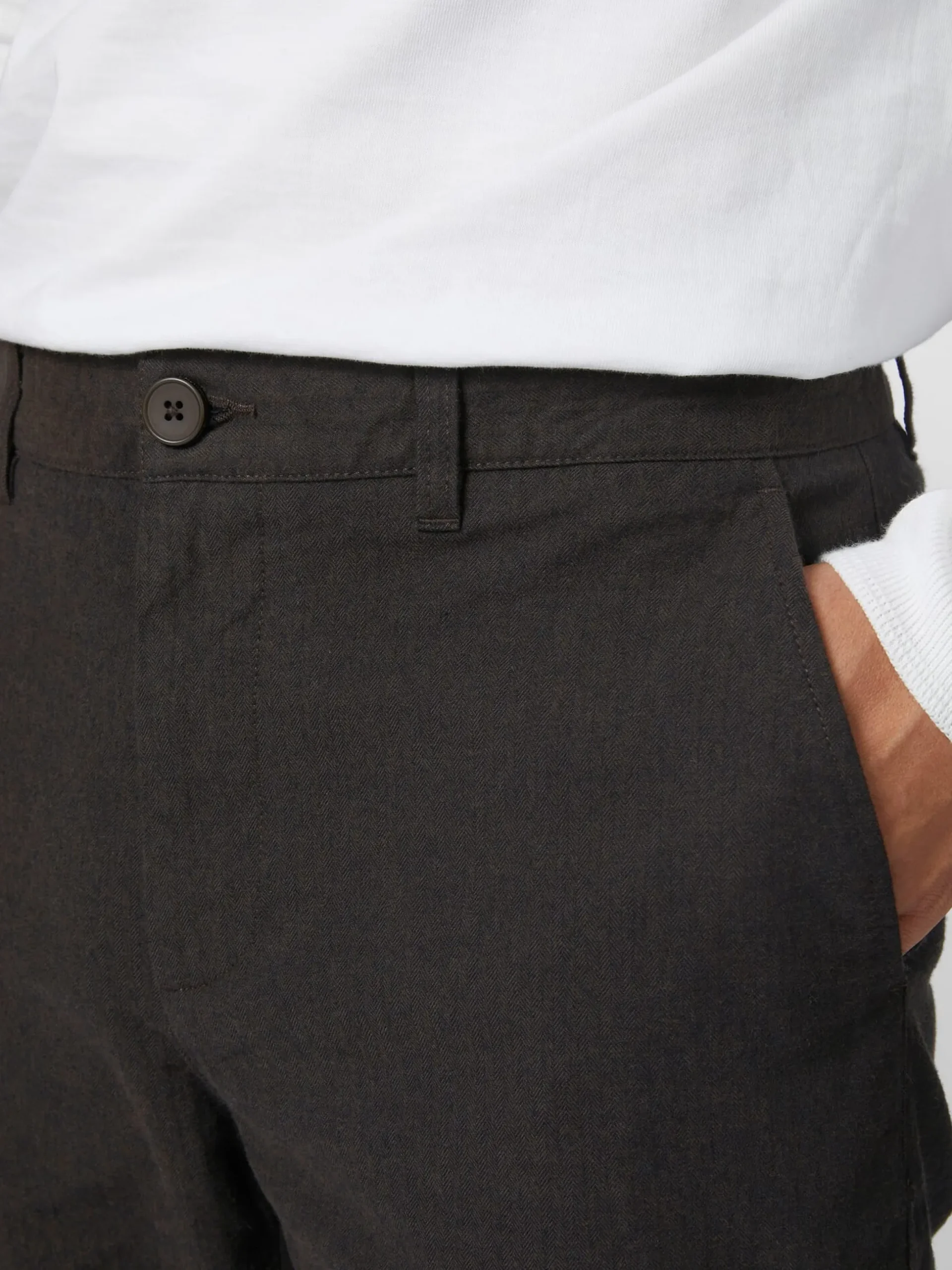 Herrenchino Fischgrat