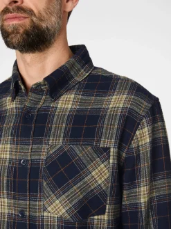 Herren-Flanellhemd kariert