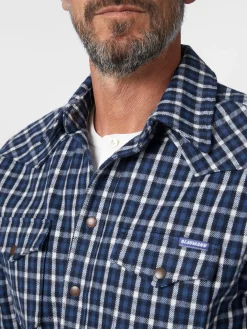 Herren-Flanellhemd kariert