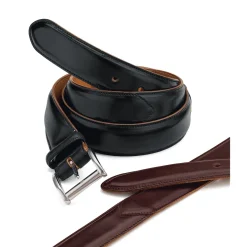 Herrengürtel Pferdeleder schmalere Form