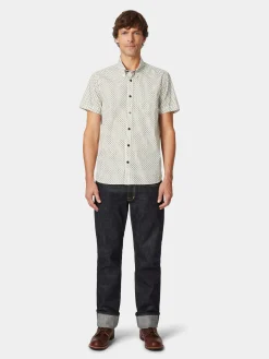 Herren-Halbarmhemd gemustert 1957