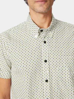 Herren-Halbarmhemd gemustert 1957