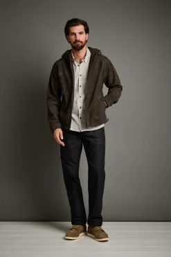 Herren-Halbarmhemd gemustert 1957