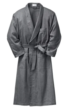 Herrenhausmantel Flanell