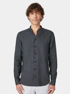 Herrenhemd Stehkragen