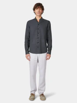 Herrenhemd Stehkragen