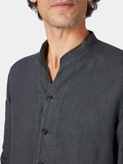 Herrenhemd Stehkragen