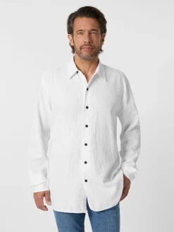 Herrenhemd strukturiert
