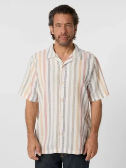 Herrenhemd Strukturstreifen