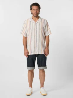 Herrenhemd Strukturstreifen