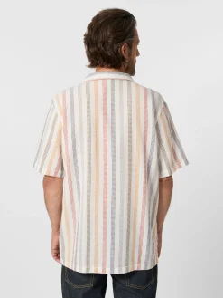 Herrenhemd Strukturstreifen